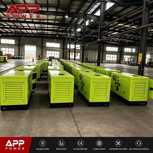 SDEC Silent Diesel Generator 50/60Hz Water Cooled 70dB 2-Year Warranty for Warehouse Logistics Centers