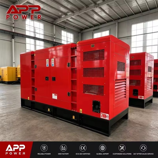 Compact Silent Diesel Generator Single Phase Output Low Noise Operation Maintenance Friendly for Small Business Use