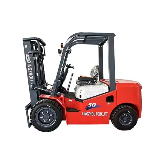 Durable Industrial Grade 5 Ton 7 Ton 10 Ton With Side Shifter Diesel Forklift Truck for Construction Site Second New Forklift