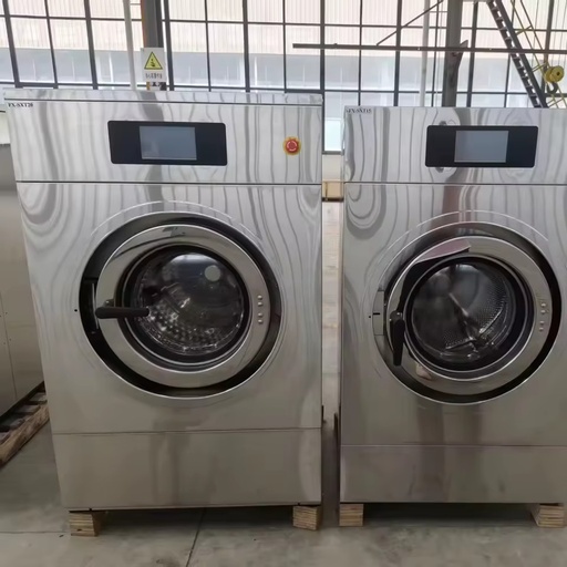 12-30kg Fully Automatic Electric Washer Extractor Machine PLC Control High Speed Spin Stainless Steel Commercial Washing Machine