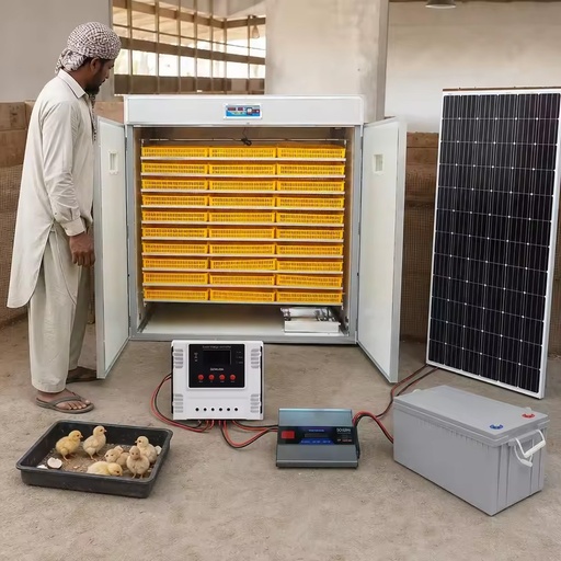 Full Automatic Solar Incubator and Hatcher 5280 Eggs Wholesale Price Brand New Animal Husbandry Machine Farm Use Equipment