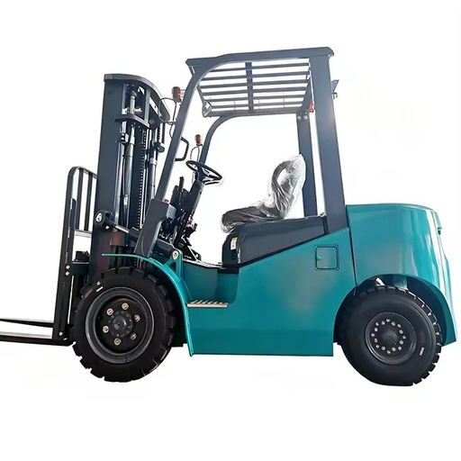 3T Off-road Diesel Forklift with Pneumatic Tyres 4WD Three Stage Mast for Orchard Big Fruit Container Transport