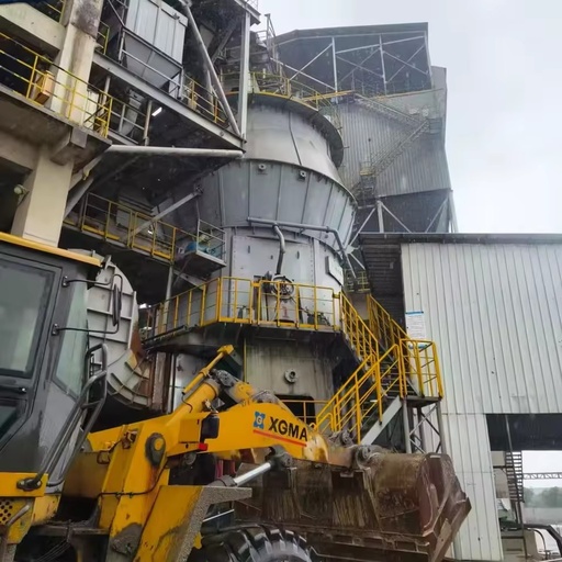 Used TRMR60.4 Vertical Raw Mill 5400kW Complete Set with NGC MLXSS540 Reducer for 5000t/d Cement Production Line