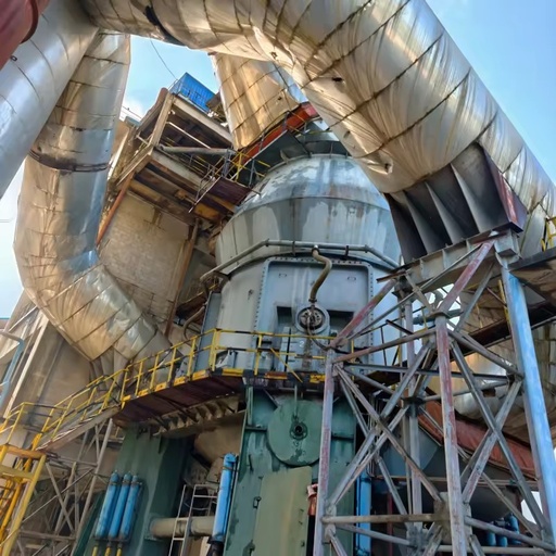 Used Complete 4800TPD Cement Clinker Line TRMS32.3 VRM 4 2x13m Ball Mill TNP160 140 Roller Press With Waste Heat Power System