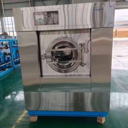 High Capacity 25KGS Commercial 3 in 1 Wash Spin Dry Integrated Industrial Laundry Machine for Linen Garment Cleaning