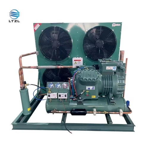 Three Phase 220V 60HZ 10Hp Condensing Unit with Compressor for Cold Room Walk-in Freezer System