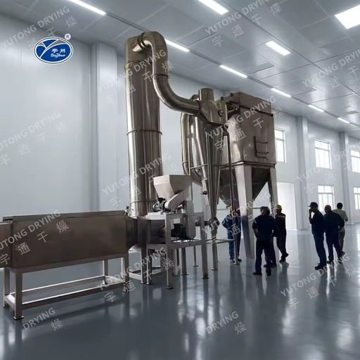 SXG Series Industrial Cellulose Drying Equipment Multi-Functional Chemical Starch Flash Dryer Rotary Flash Dryer