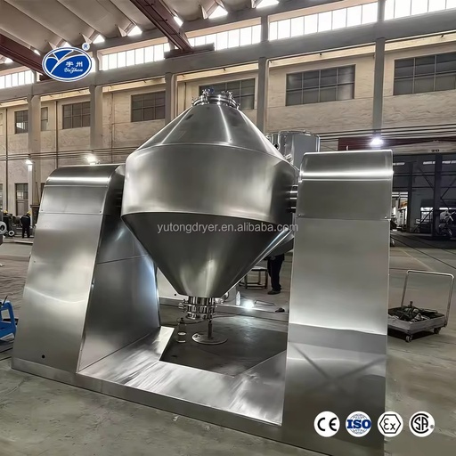 SZG Series Industrial Potassium Sorbate Rotary Vacuum Drying Machine Continuous Double Conical Revolving Vacuum Dryer