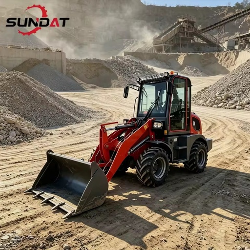 Factory Direct Mini Telescopic Wheel Loader Diesel Engine For Farm Sandpit Quarry And Site Debris Handling