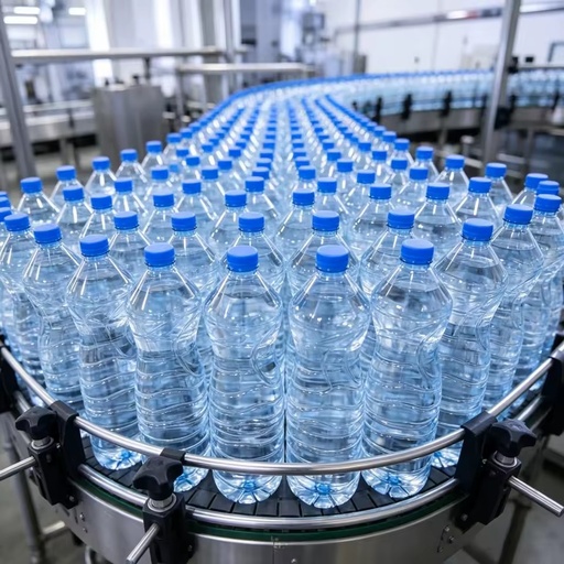 2500BPH High Accuracy Pet Bottled Water Rinsing Filling Capping Machine 3-in-1 Monoblock for 330ml 500ml Bottled Water Line