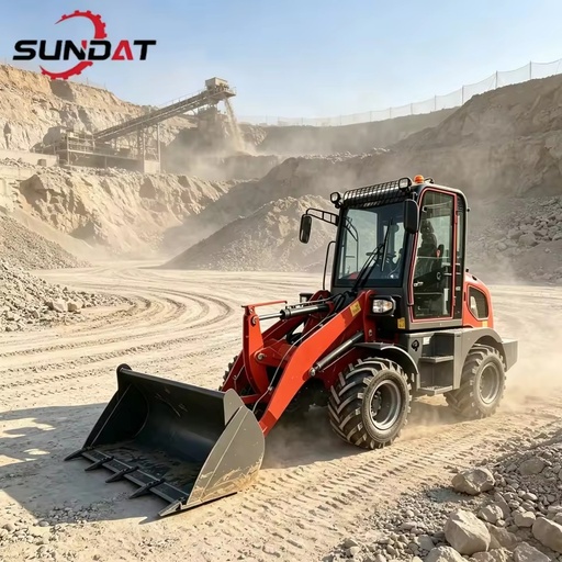 Diesel Powered Telescopic Wheel Loader Customized Color For Farm Contractor Builder And Sandpit Operator Use