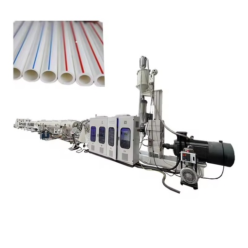Full Automatic PPR Pipe Extruder Production Line Plastic Extrusion Making Machine