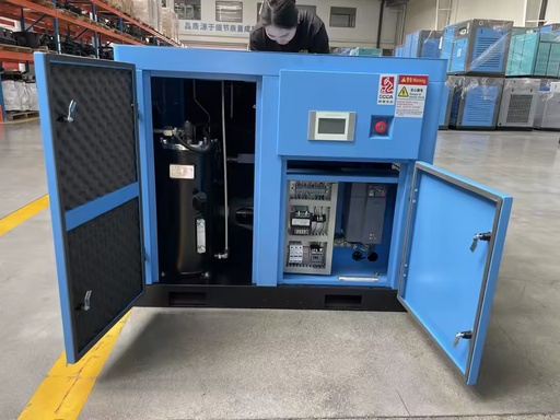Fixed Speed Rotary Screw Air Compressor 8bar 10bar Industrial Compressor Factory Supply
