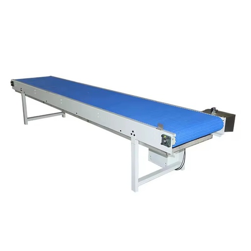 Large Angle Design New Electric Aluminum Rubber Belt Conveyor for Food Transport