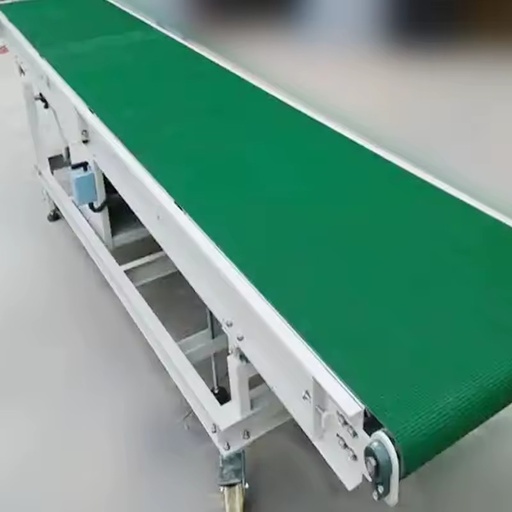 Hot-Selling Customizable High Quality Electric Belt Conveyor Heat/Fire Resistant Features Configurable Parallel Conveyor