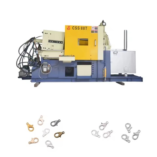Zinc Alloy Die Casting Machine for Lobster Clasps Hot Chamber Die Casting Machine for Zinc Alloy Lobster Clasp Key Ring