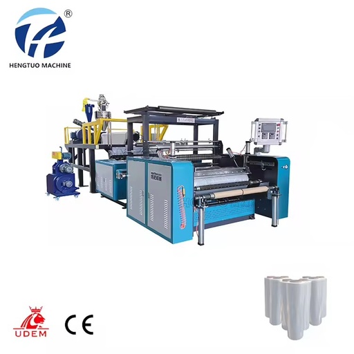 HONTO HT-1000 Factory Price Consistent Double-screw Automatic Blowing Extruder Blow Film Machines Plastic Bag Making Machine