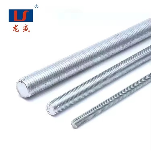 Industrial Building LS Brand Galvanized Threadrod Factory Sale DIN975 High Quality Carbon Steel Full Threaded Head Stud Bolt