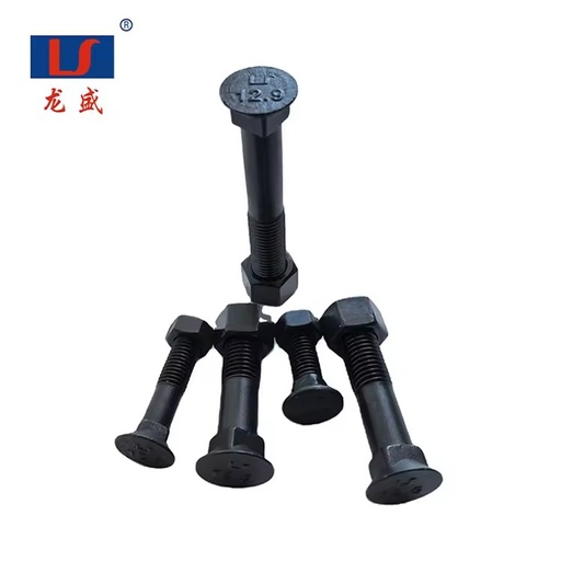 New High-quality High-strength Zinc Plated Steel/Iron Plough Bolts and Nuts Factory Manufactured