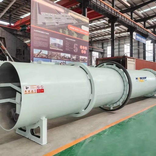 Ore Rotary Dryer Machine High Efficiency Industrial Drying Equipment 50TPH Energy Saving Dryer for Mineral Concentrate