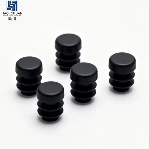 Silicone Rubber Tube End Cap Plug Food Grade High Temp Resistant Strong Durable Industrial OEM Supplier Custom Sealing