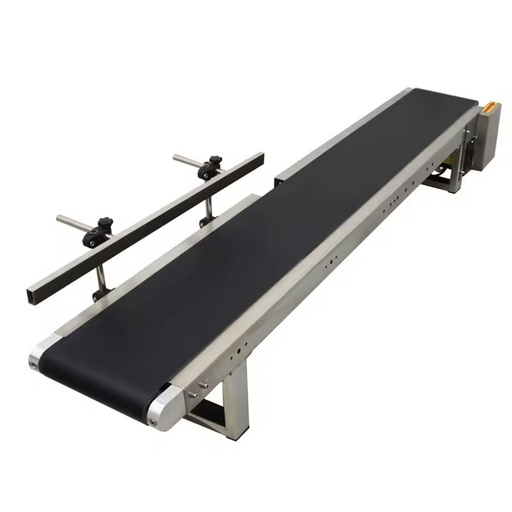 Incline Angle Custom Conveyor PVC Timing Belt and Small Green PVC Belt Conveyor