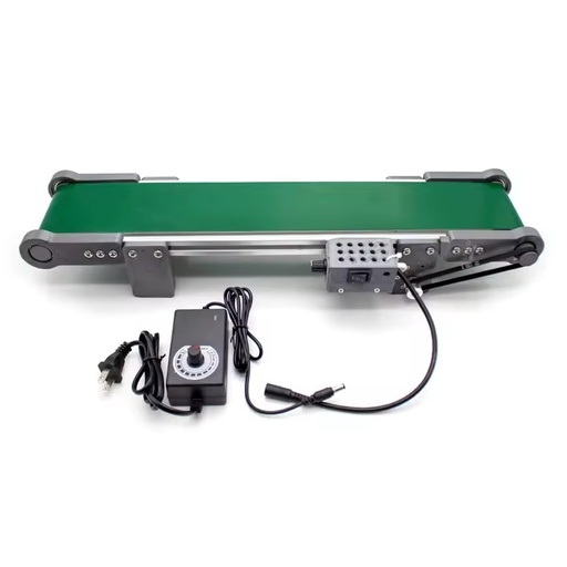 Electric Food Conveyor Belt Adjustable Speed Heat/Fire Resistant Features for Truck Loader Applications Belts