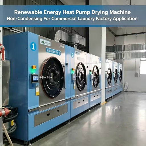 Jeans School Uniforms Bed Sheets Heat Pump Recycling Drying Equipment Eco Friendly Cost Effective for Washing Plant