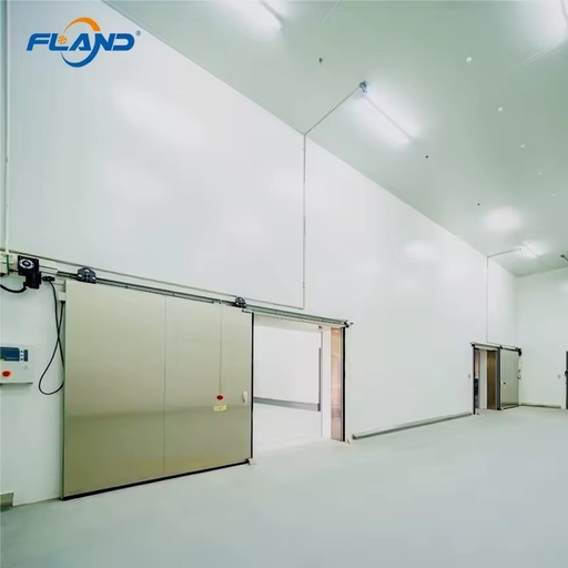 Polyurethane PU Solar Container Cold Room Door Energy Saving Insulated Sandwich Panel for Industrial Refrigeration Warehouse