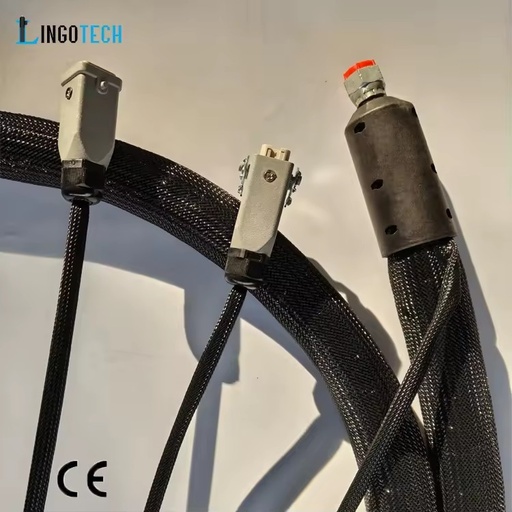 3/4-inch 19.2mm Electrically Heated PTFE Inner Hose Hot Melt Glue Hygiene Manufacturing Equipment Non-Woven Bonding 60-260C
