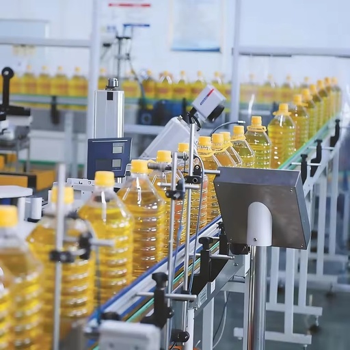 New Automatic High-Accuracy Motor Plastic & Glass Barrel 0.5L-10L Edible Oil Filling Machine