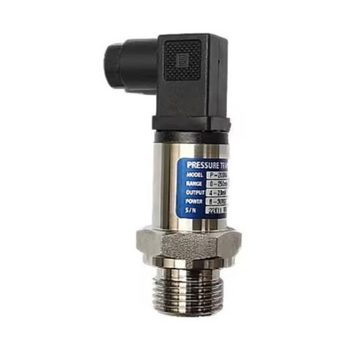 SMART SENSOR P-200M Series Compact Pressure Transducer Mini DIN 43650C Analog Output 4 20mA 0 10V Stainless Steel IP67 Sealed