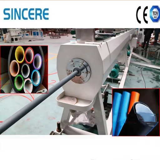 HDPE Silicon-cored Conduit Extrusion Equipment with Auto Feeding Drying Hopper, Industry Quality Certified