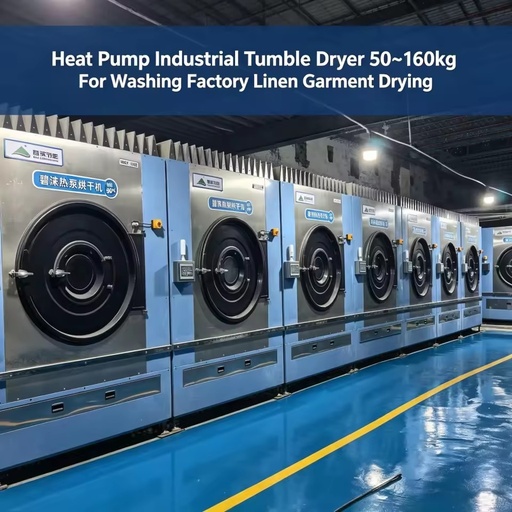 Commercial Bedding Dryer Heat Recovery Design for Sheets Towels Quilts Processing