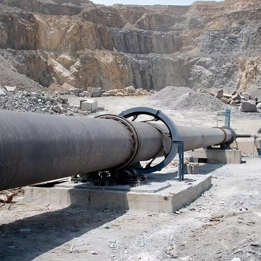 85TPD Ceramsite Rotary Kiln Energy Saving Calcining Equipment for Shale Fly Ash Processing, Industrial Solid Waste Reuse