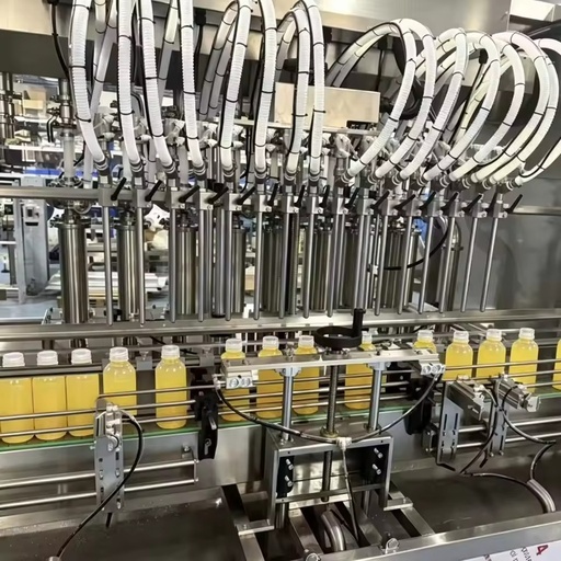 Automatic 100-5000ML Food Piston Filling Machine for Thick Paste Sauce Liquid Plastic Glass Metal Bottles