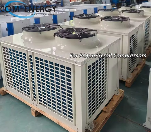 Air Cooled Condensing Unit Copeland Scroll Compressor A2L Refrigerant R454B for Cold Room Walk in Cooler Cold Storage 3HP 25HP