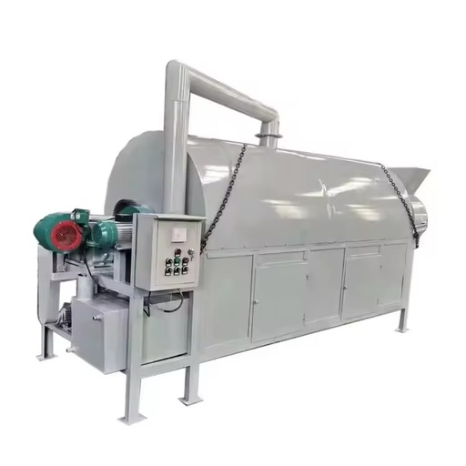 Automatic Rotary Drum Dryer PLC Control System Continuous Operation 1-10 TPH Capacity Energy Stainless Steel Food Processing