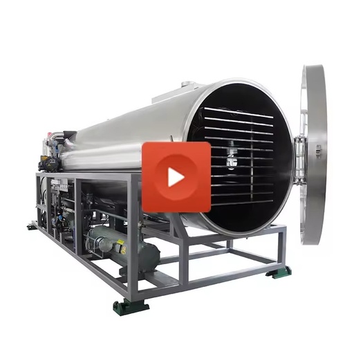 Lyophilization Equipment Freeze Drying Lyophilizer Machine Industrial Fruit Food Vacuum Freeze Dryer