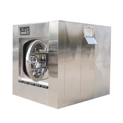 Electric 100kgs Laundry Washing Machine with New Engine Motor Heated Carpet Washer for Hotels and Textile Fabric Washing
