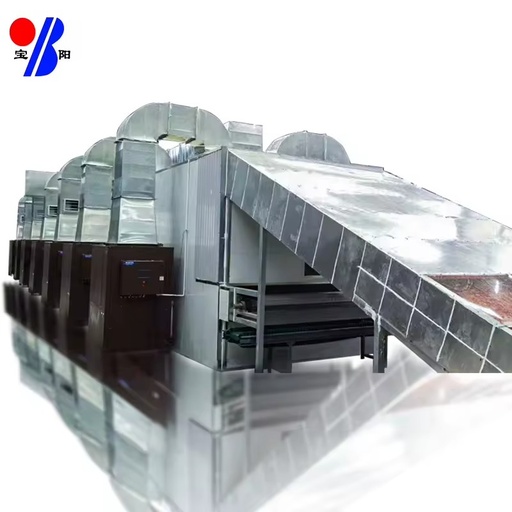 Mesh Belt Dryer Multi-Layer Stainless Steel High Efficiency Multi-Heating for Food Processing PLC Control Energy Saving