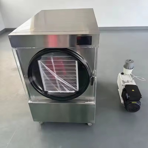 Home Freeze Dryer Automatic PLC Electric Heating Food Processing WIFI Remote Control Stainless Steel Body BAOSI High Vacuum Pump