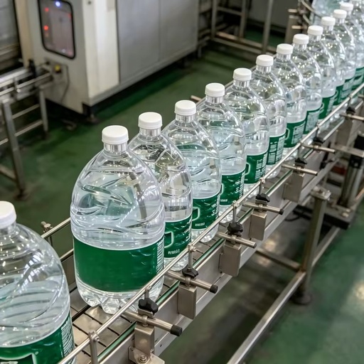 Automatic High-Accuracy Stainless Steel 2L PET/Glass Bottle Water & Oil Filling Capping Machine Factory Price