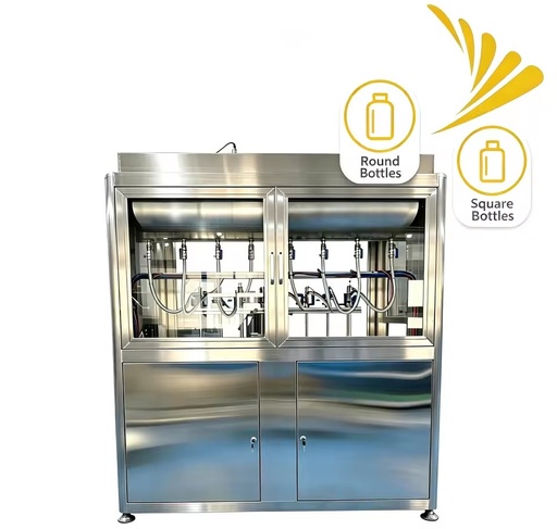 Automatic 50-2000ML Linear Gravity Food Grade Gin Wine Juice Liquid Water Filling Machine for Bottles