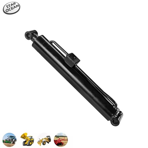 Customizable Hard Chrome Plated Steel Double Acting Wear-resistant Equipment Components Hydraulic Cylinder for Industry