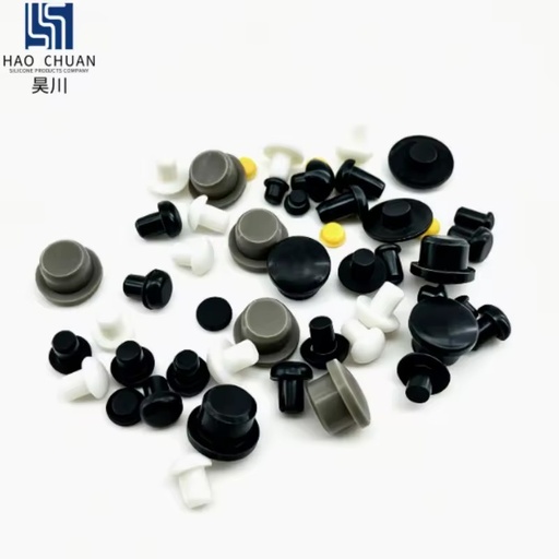 Custom Silicone Hole Plug End Cap Stopper Nonstandard Anti Dust Waterproof Rubber Seal for Cartridge Heavy Industrial OEM Parts