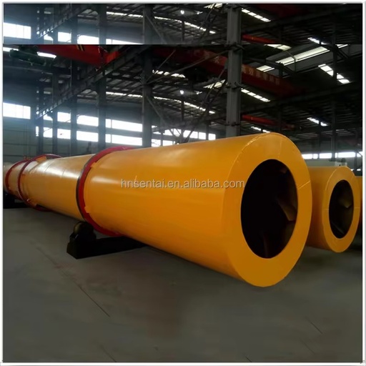 New Condition Rotary Drum Dryer for Animal Feed / Fertilizer / Starch Production, Multi Fuel Drying System