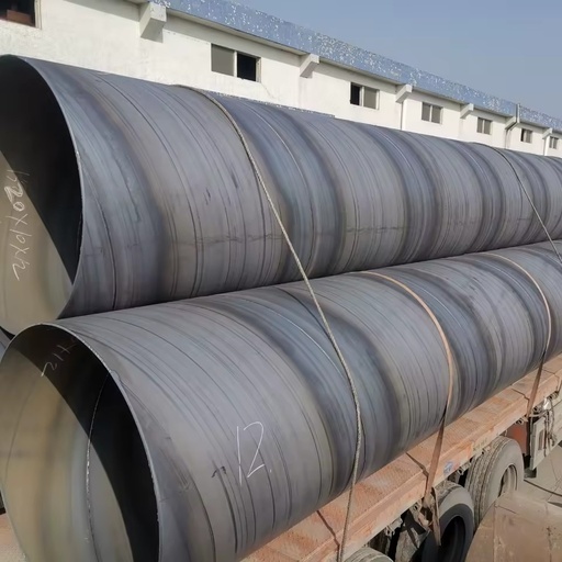 GB Standard Spiral Welded Black Galvanized Steel Pipe for Construction | Q235B/Q345B Grade 6m Length 15% Tolerance