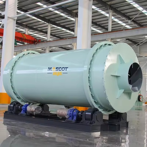 Factory Direct 50 TPH Energy Saving Three Cylinder Rotary Dryer High Capacity Drying Machine for Silica Sand