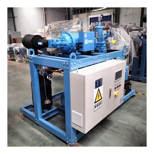High-quality Complete Refrigeration Equipment, Cold Storage Refrigeration Screw Compressor Unit